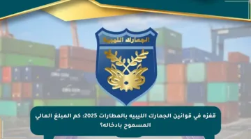 قفزة في قوانين الجمارك الليبية بالمطارات 2025: كم المبلغ المالي المسموح بإدخاله؟